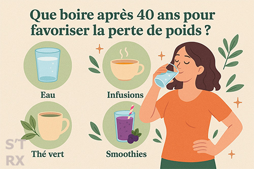 Sport-RX2002 : Que boire après 40 ans pour favoriser la perte de poids ?