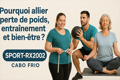 Perte de poids, entraînement fonctionnel et bien-être à Cabo Frio