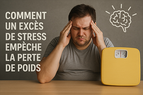 Comment un excès de stress empêche la perte de poids