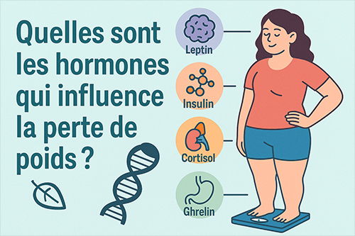Quelles sont les hormones qui influencent la perte de poids ?