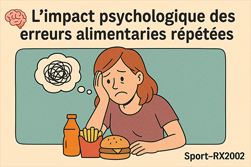 L’impact psychologique des erreurs alimentaires répétées