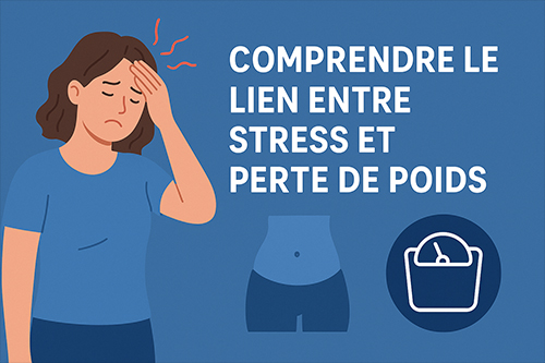 Comprendre le lien entre stress et perte de poids
